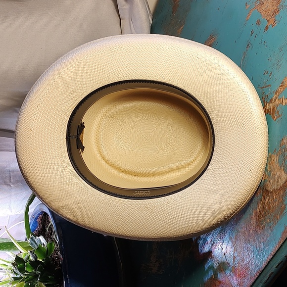 Milan Straw Western Hat (7 1/4) Cowboy Cowgirl - Picture 3 of 3